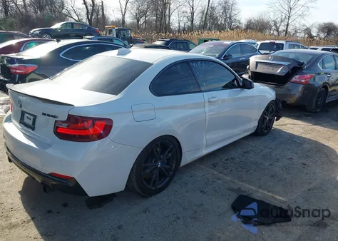 2017 BMW M240I xDrive z USA, uszkodzony, nr VIN WBA2G3C56HV641095